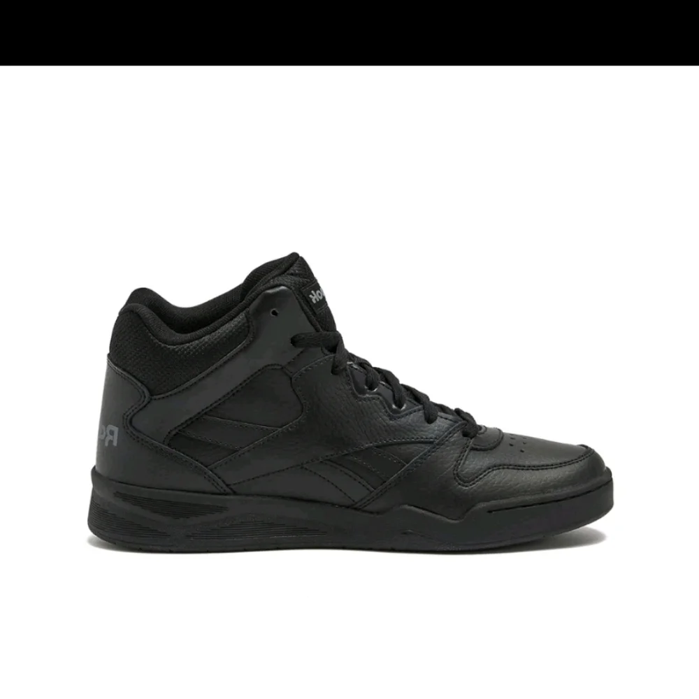 Reebok Royal BB4500 Hi 2 Shoes Leather Basketball Shoes- Black Alloy